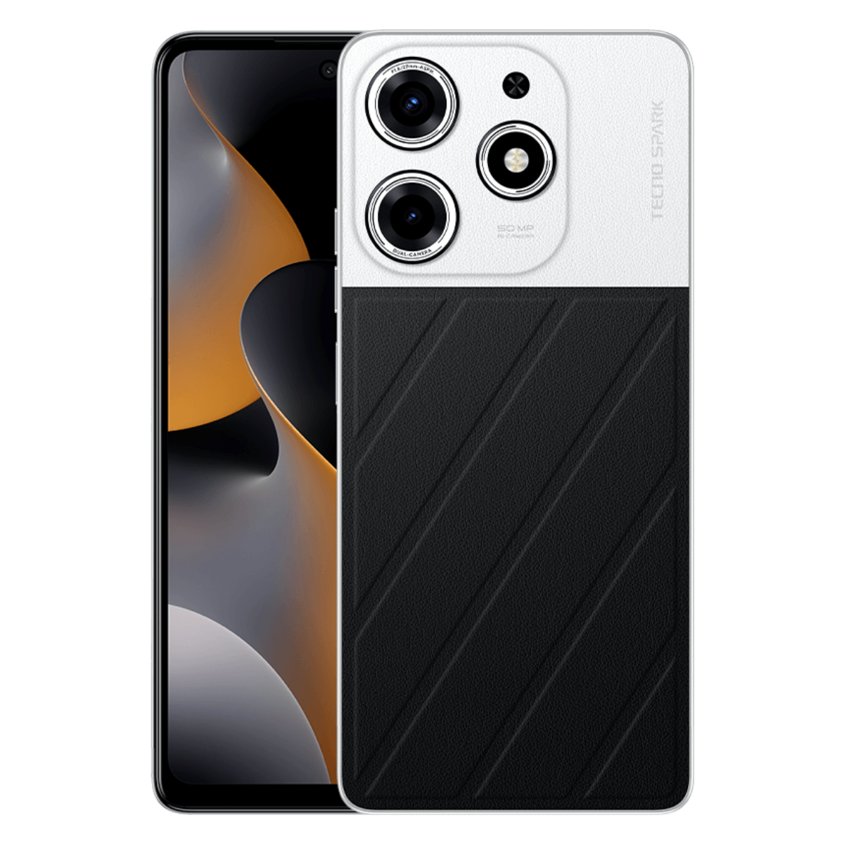 Smartphone Tecno Spark 10 pro Dual sim 256GB 8GB RAM negro con blanco