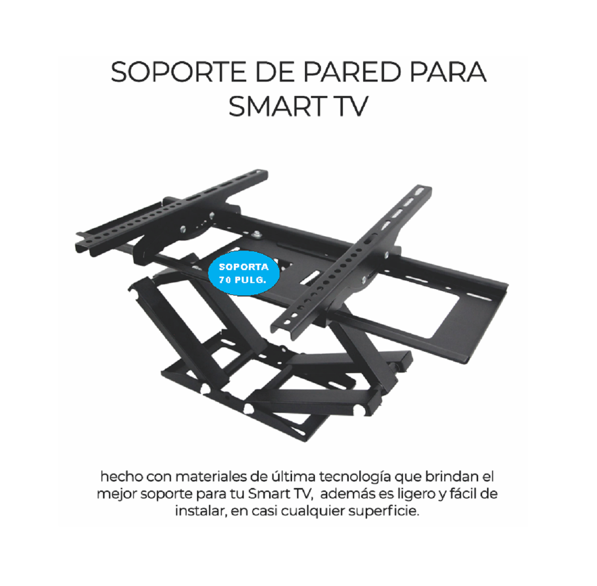 Base Soporte Para Pantalla Led/ Lcd/ Plasma De 65 Pulgadas Muy Resistente Y Reforzada