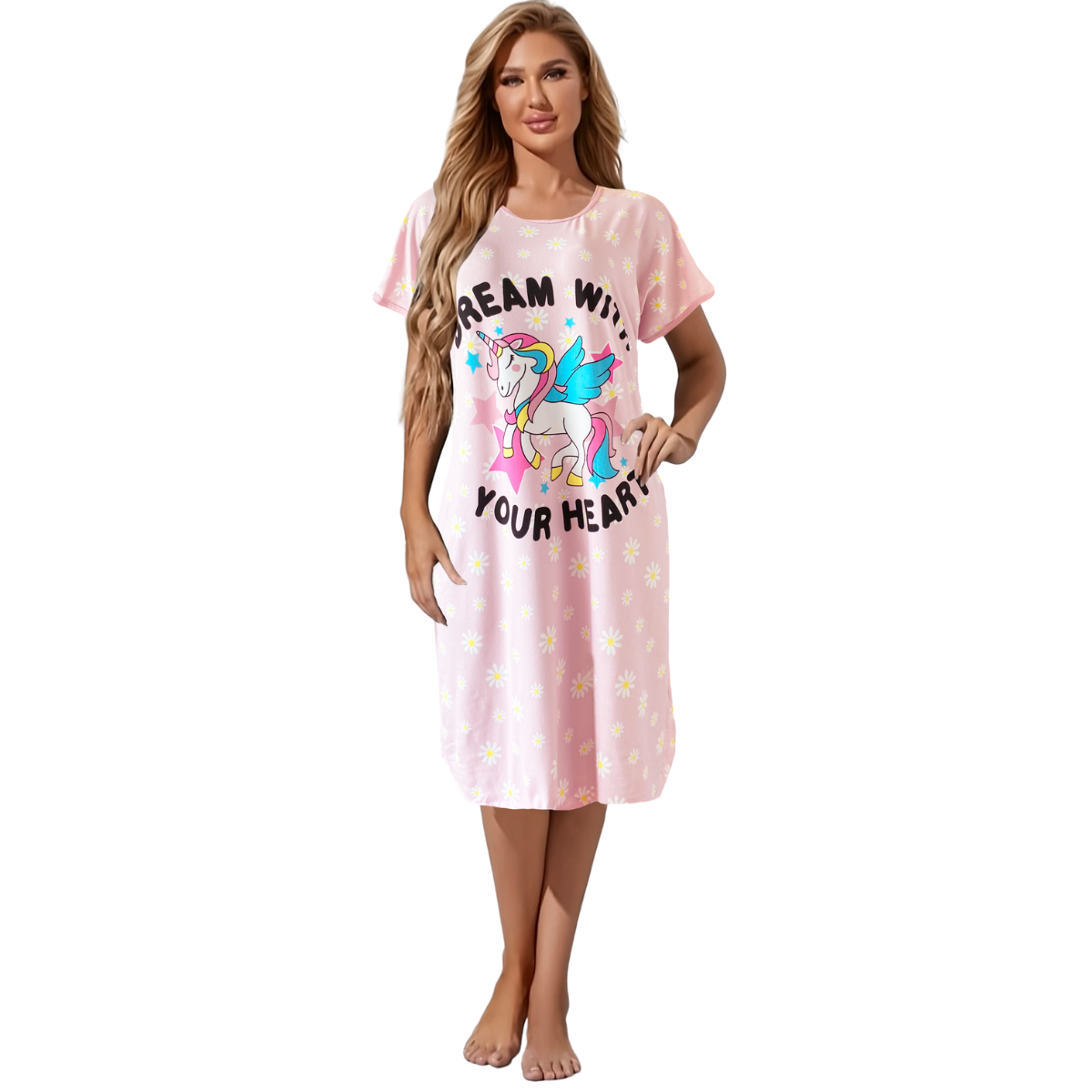 Pijama de Bata Para Dormir Dama Camisón Mujer