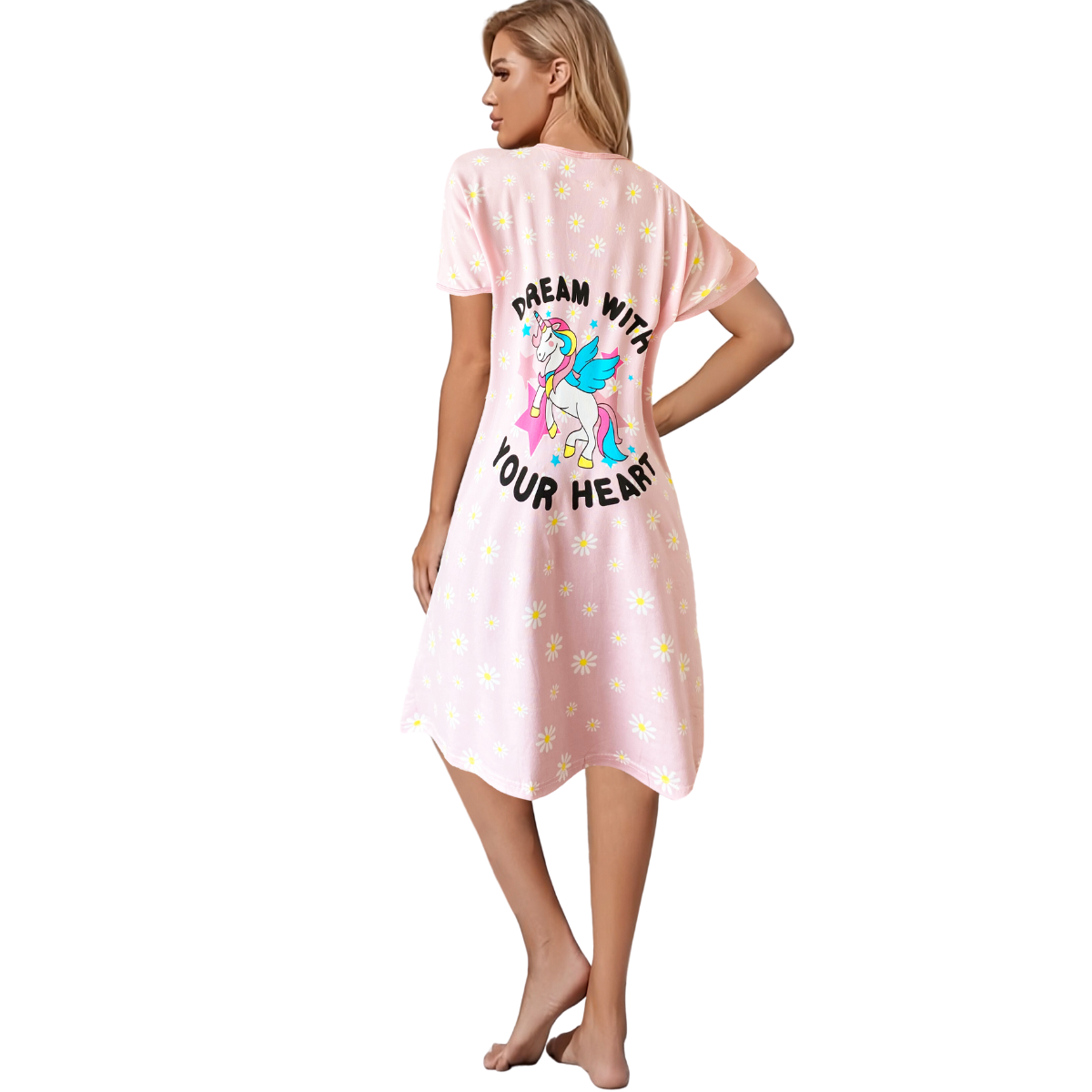 Pijama de Bata Para Dormir Dama Camisón Mujer