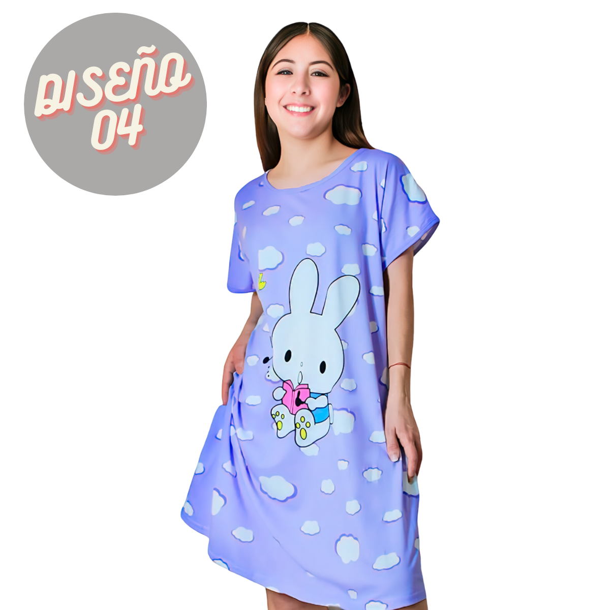 Pijama de Bata Para Dormir Dama Camisón Mujer