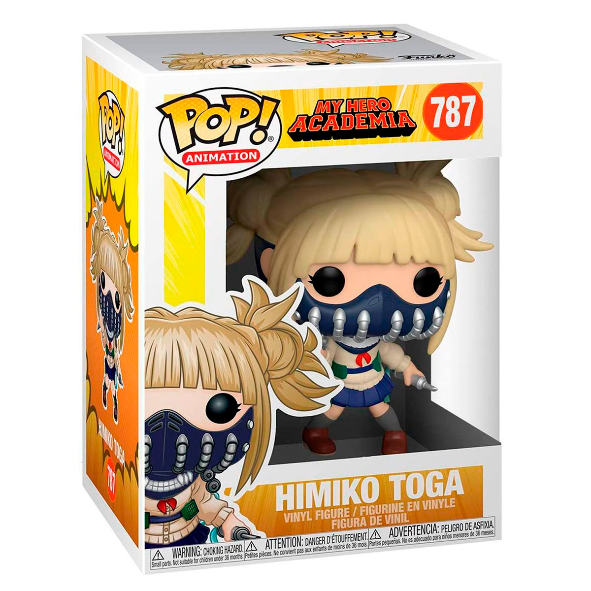 Funko Pop Himiko Toga Con Mascara #787 My Hero Academia Anime Figura Original
