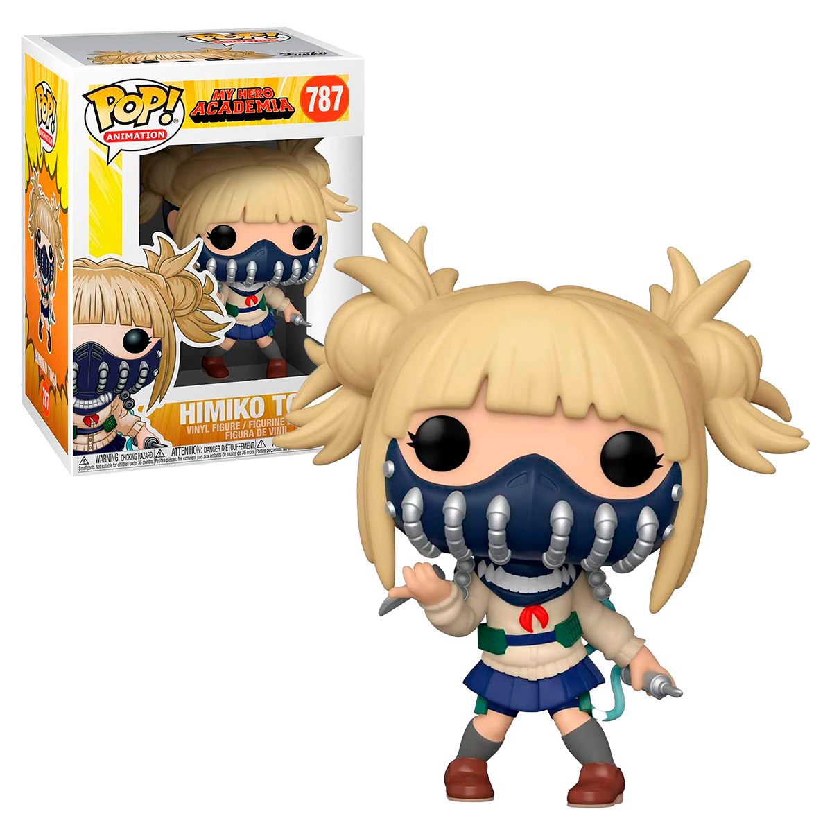 Funko Pop Himiko Toga Con Mascara #787 My Hero Academia Anime Figura Original