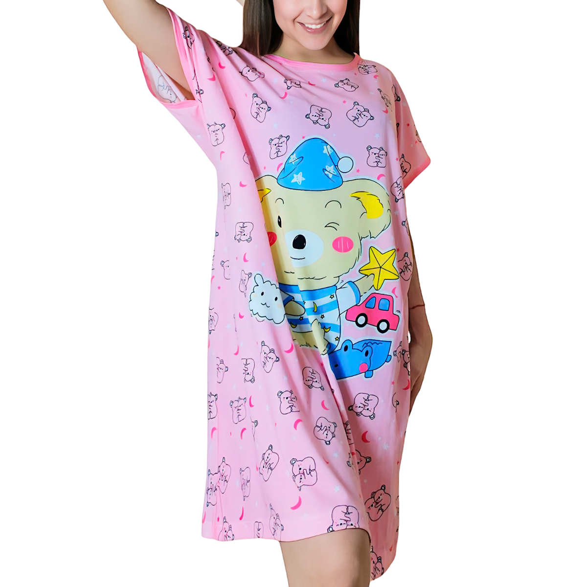 Pijama de Bata Para Dormir Dama Camisón Mujer