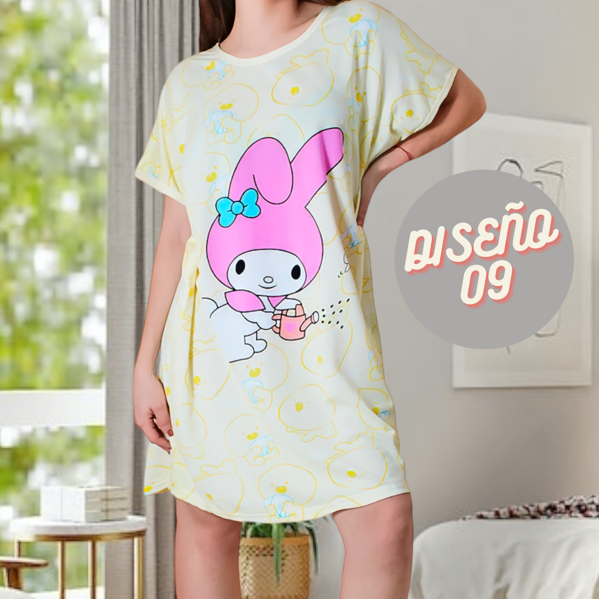 Pijama de Bata Para Dormir Dama Camisón Mujer