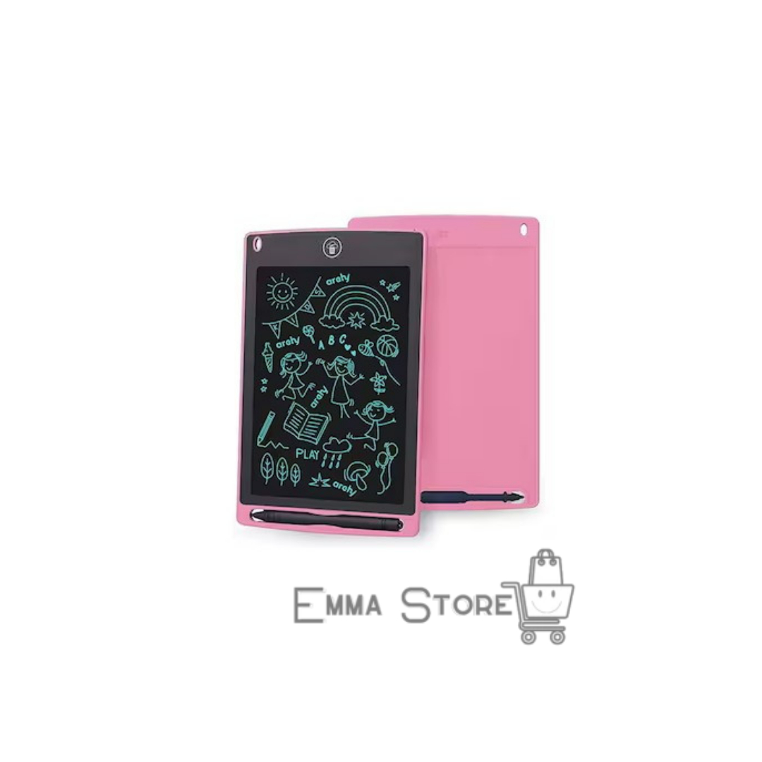 PIZARRÓN MÁGICO Infantil de 8.5 Pulgadas para Niños y Niñas, Juguete didactico, Tablero electronico Reutilizable ,Tipo Tablet para Notas, Dibujo, Escritura, Educativo y Portatil