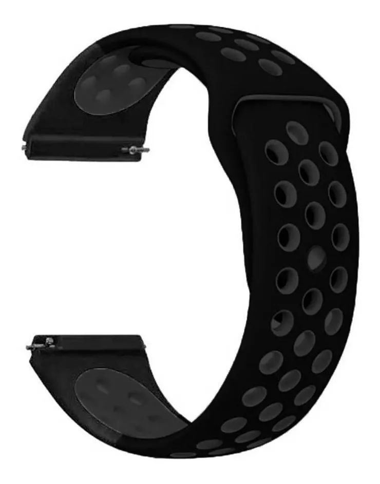 Correa Extensible Smartwatch Reloj Universal 2cm Deportivo Negra