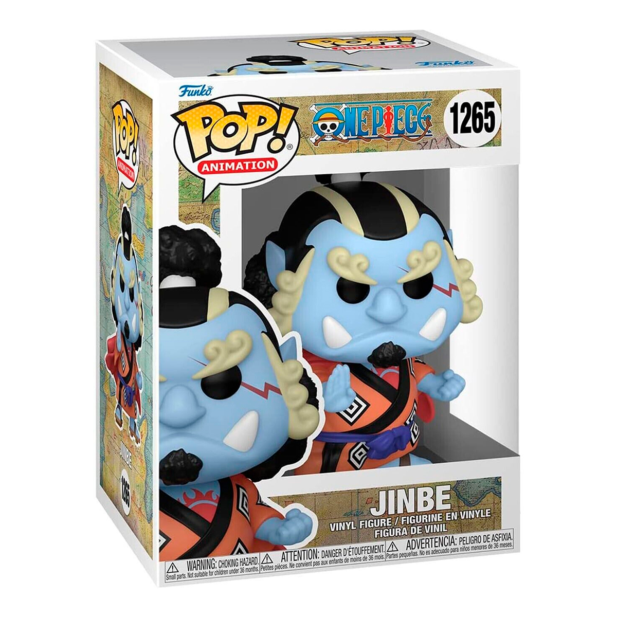 Funko Pop Jinbe #1265 One Piece Anime Manga Figura Original
