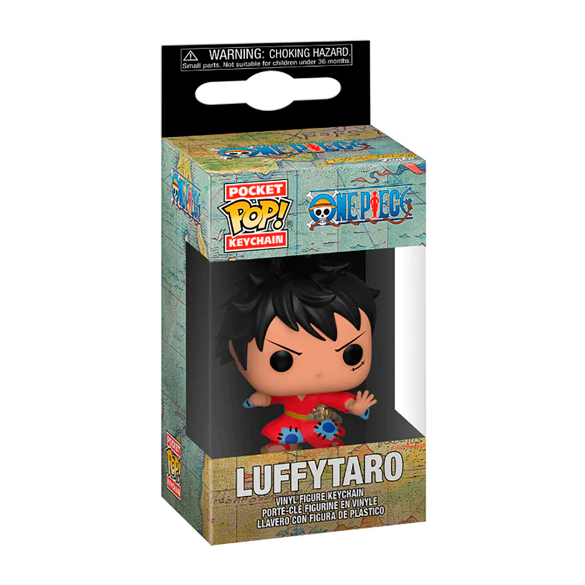 Funko Pop Llavero Luffy Taro Kimono One Piece Anime Manga Figura Original