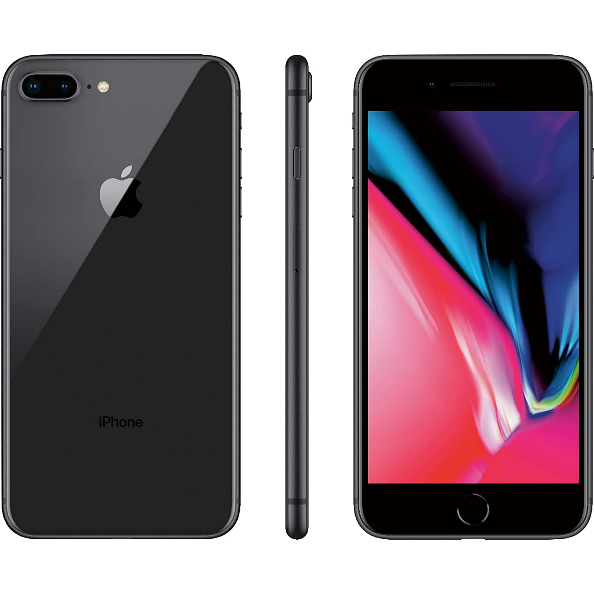 Apple iPhone 8 Plus 64GB Space Grey Libre de Fabrica - Reacondiconado Grado A (Como Nuevo)