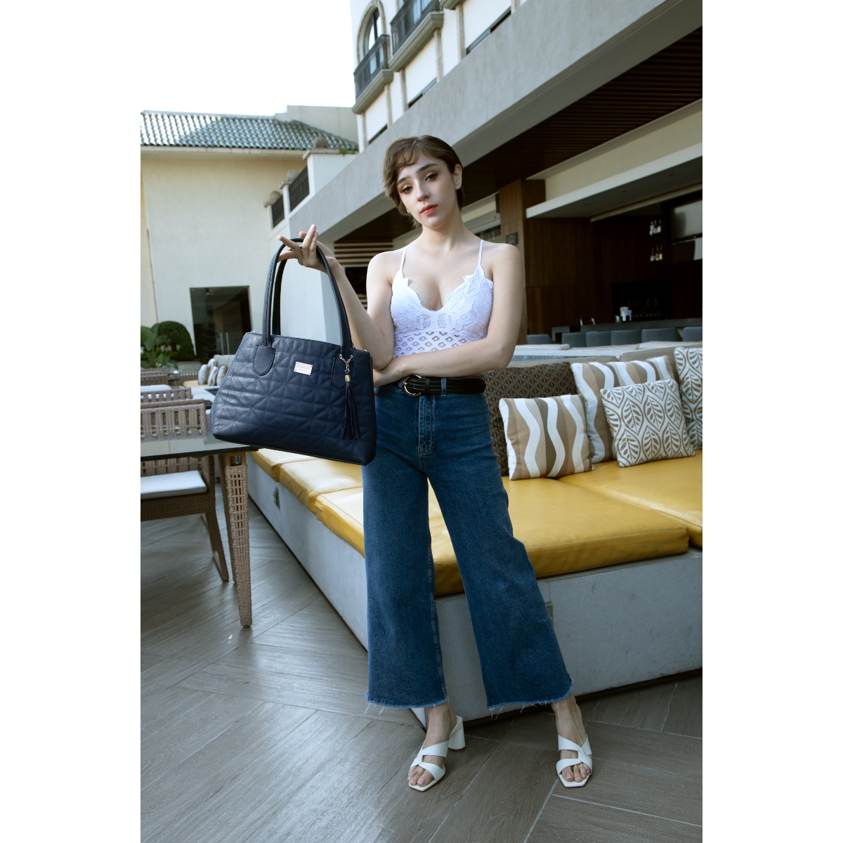 Bolsa Tote Original FANA Violeta