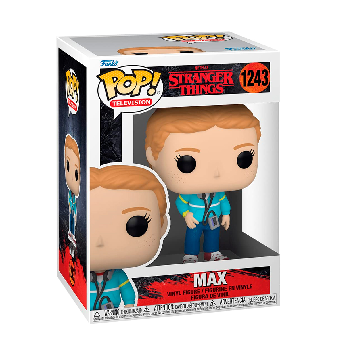 Funko Pop Max #1243 Stranger Things Serie Netflix Figura Original