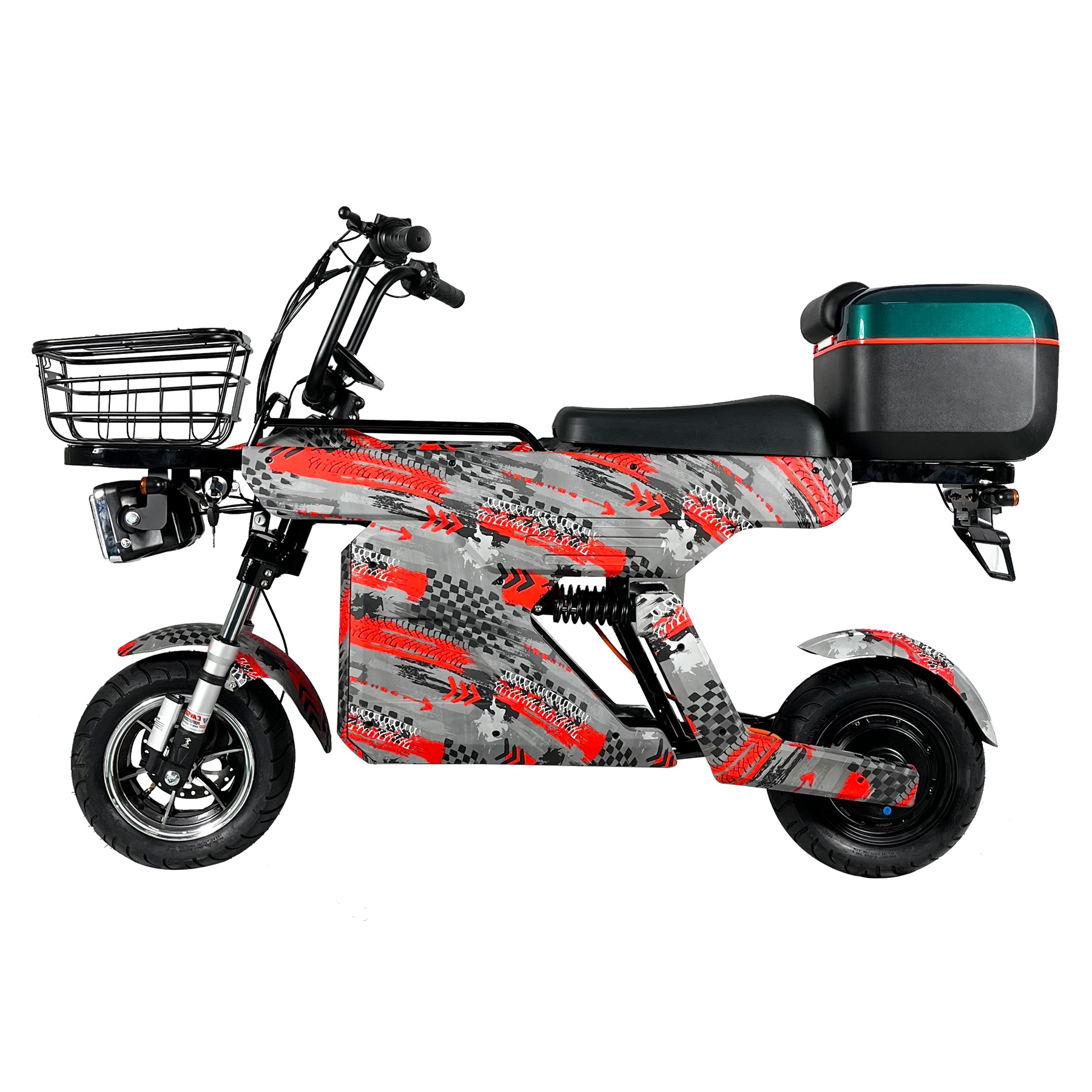 Motobici eléctrica Honey Whale M1 Moteado