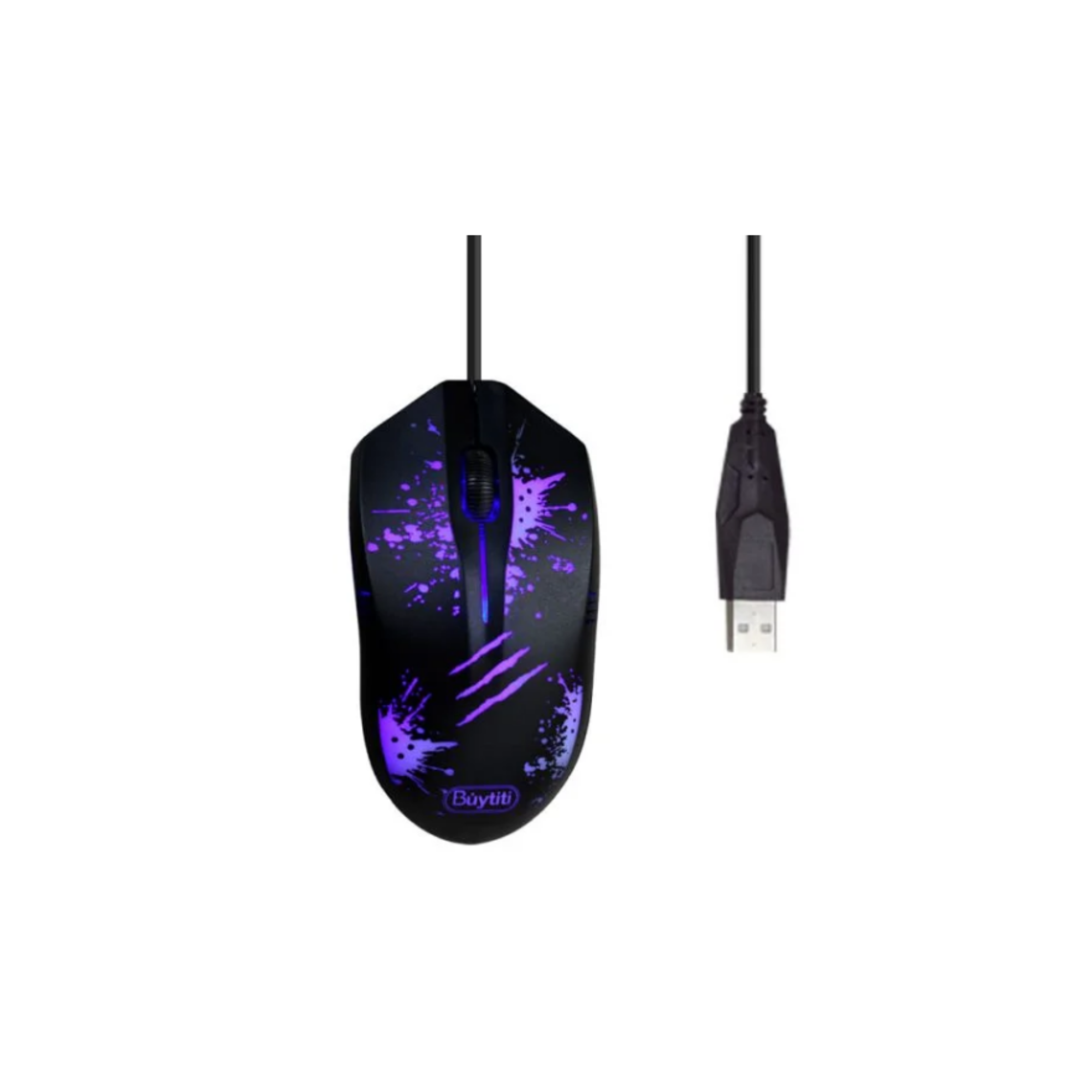 Kit Gamer con luz LED teclado mouse y audífonos