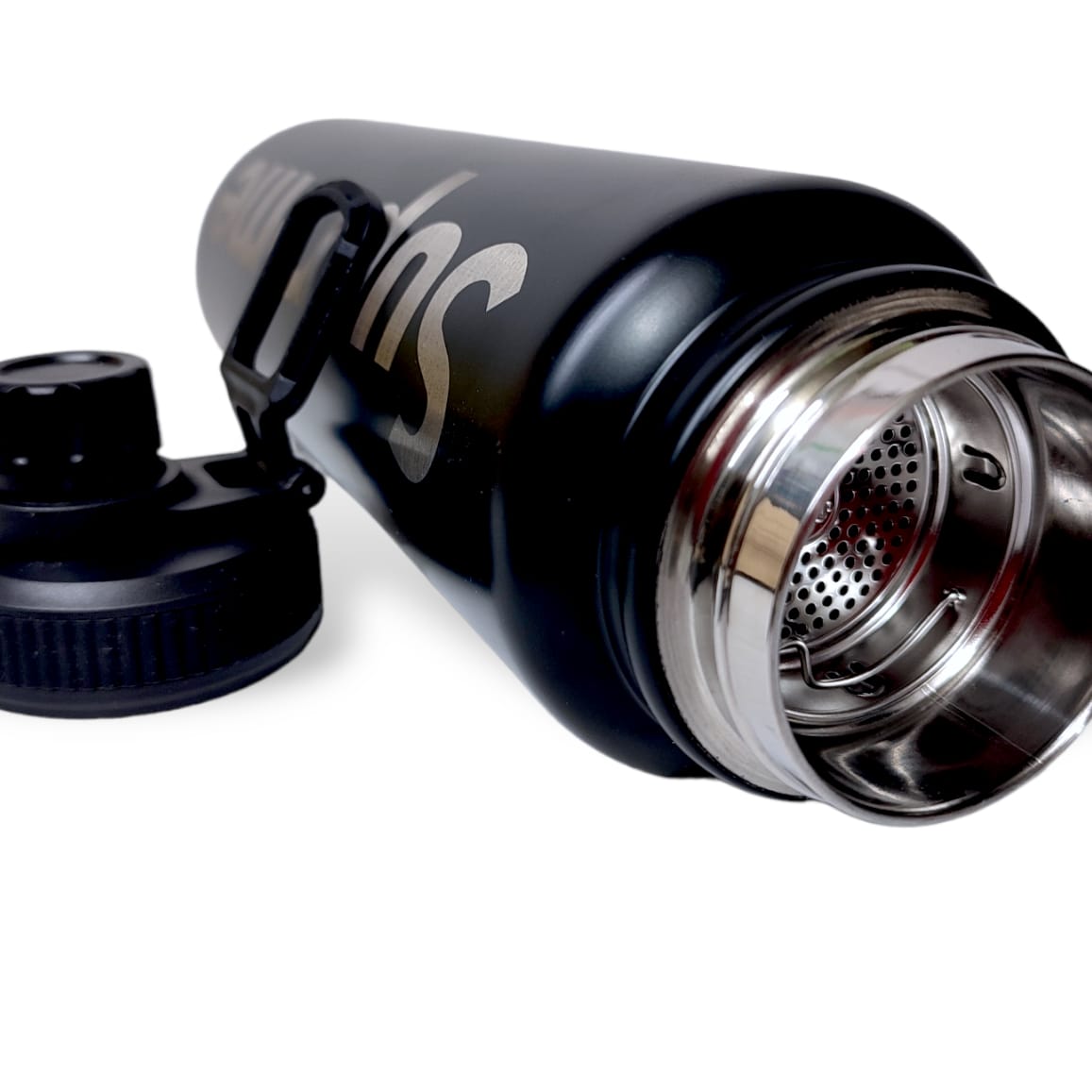 Termo Botella Supreme Acero Grabado Láser para Frio Y Caliente