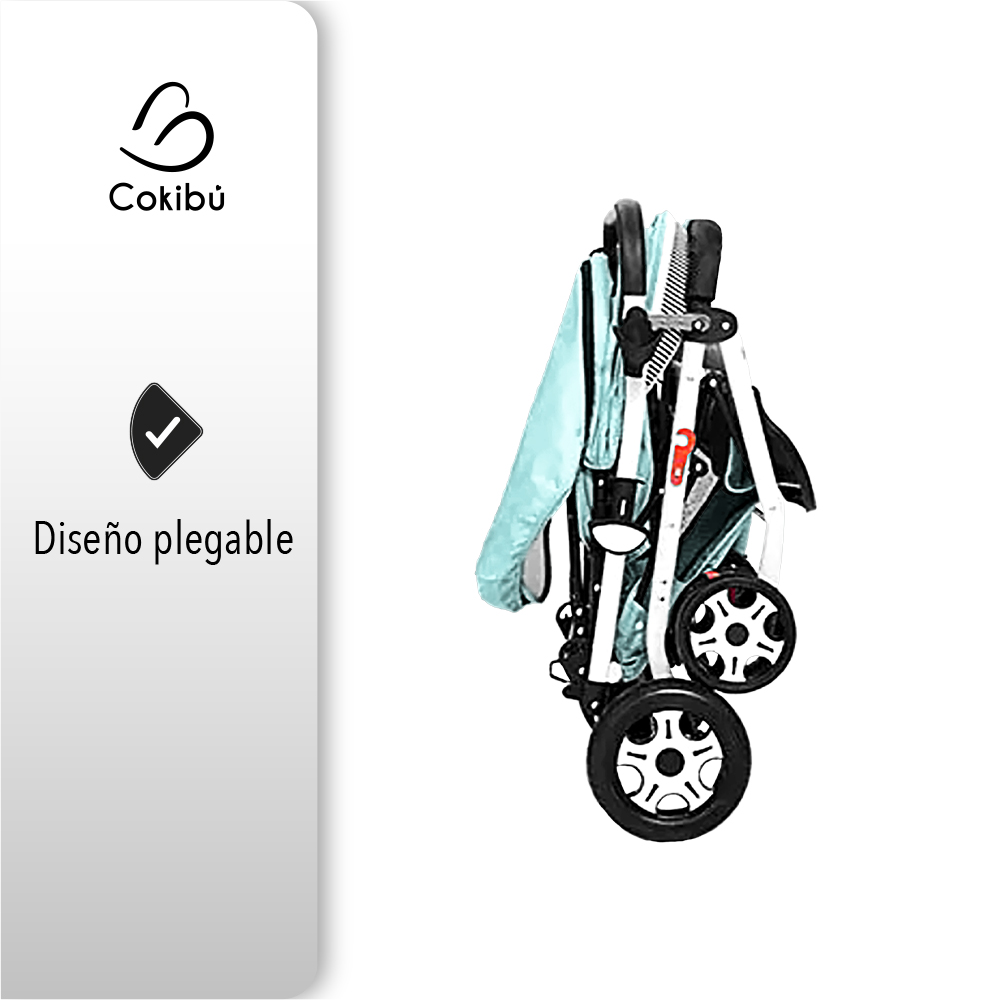 CARRIOLA DE BEBÉ PLEGABLE MENTA
