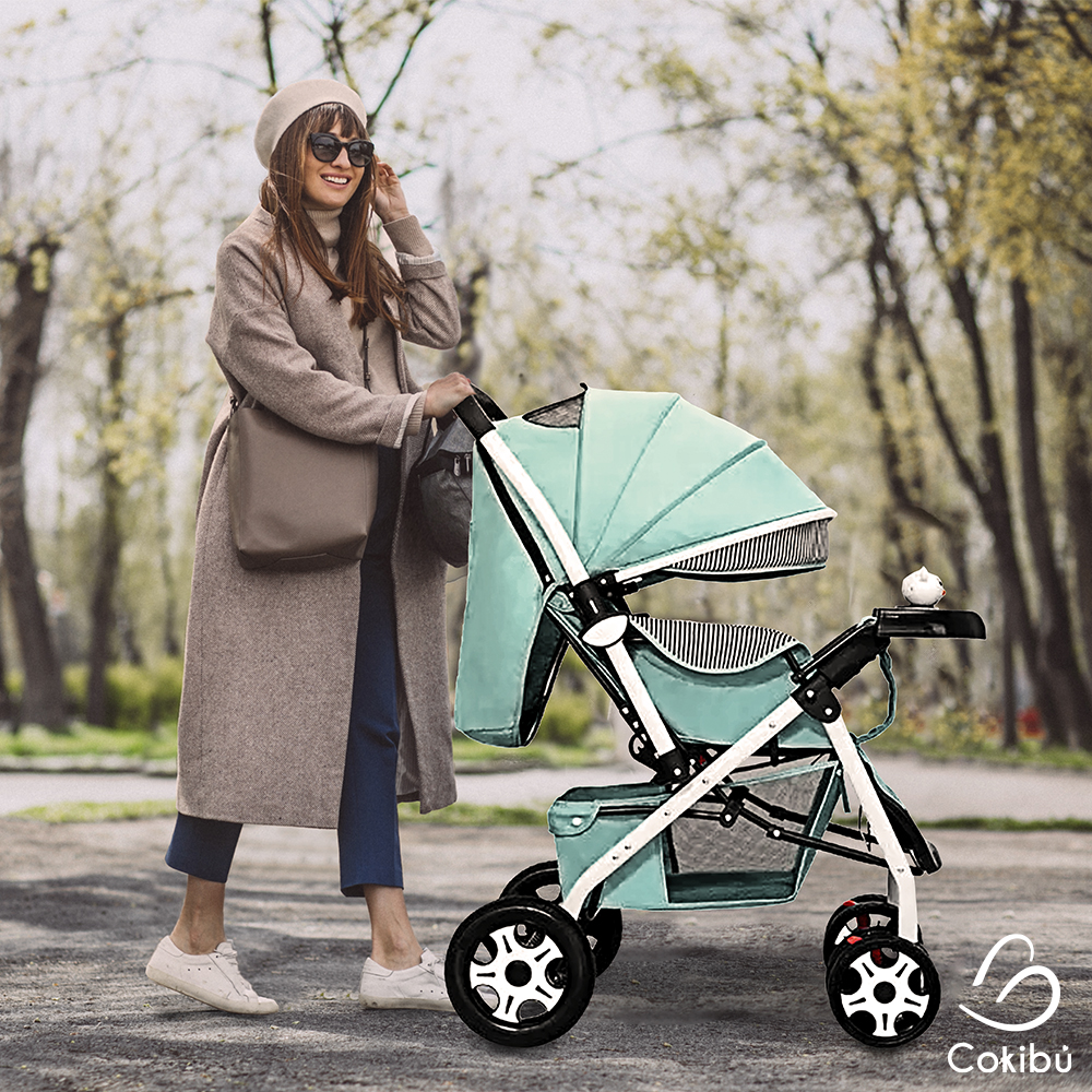 CARRIOLA DE BEBÉ PLEGABLE MENTA
