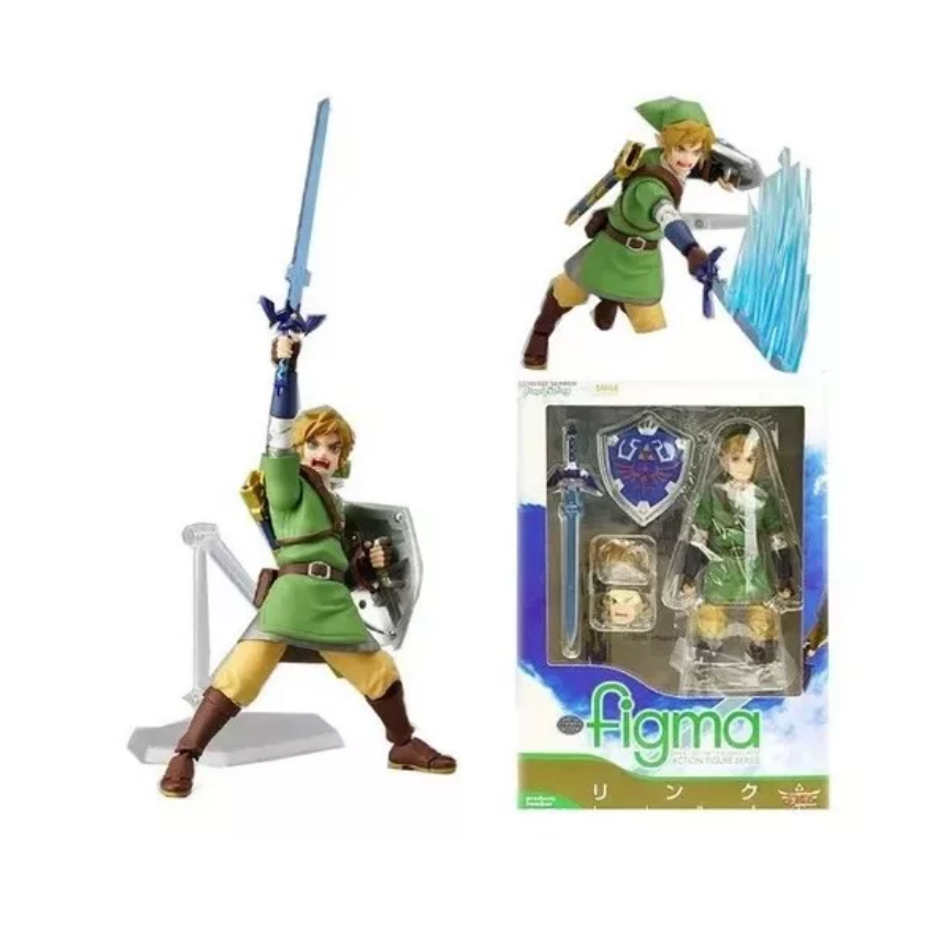 Figura Juguete Articulada Link The Legend Of Zelda 13 Cm