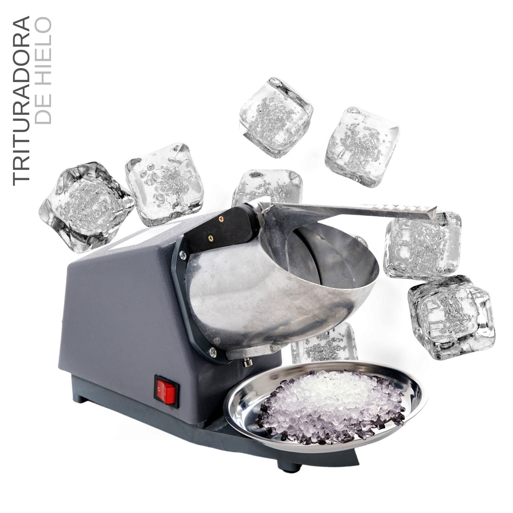 Máquina para triturar hielo 64.86 kg por Hora para uso doméstico y comercial