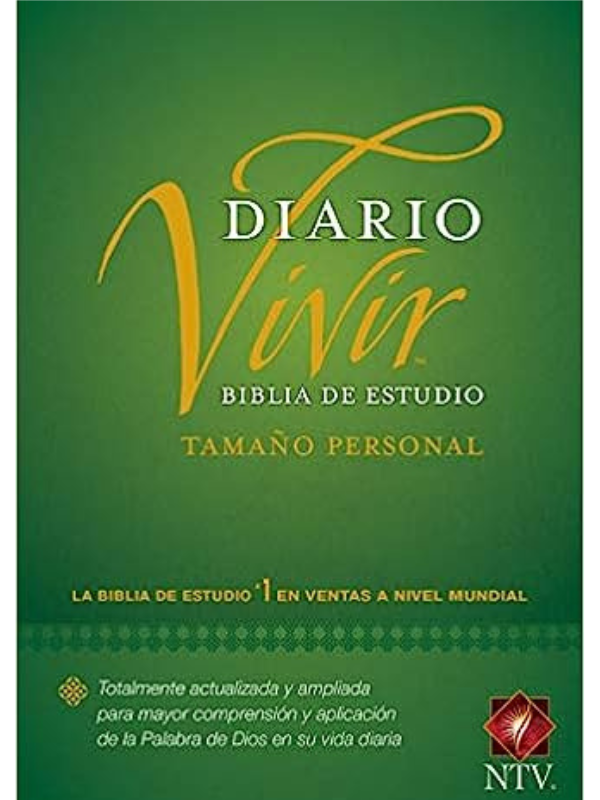 Biblia De Estudio Diario Vivir Ntv, Tapa Dura