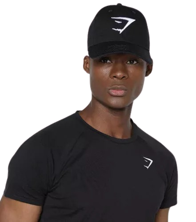 Gorra Deportiva Gymshark Sharkhead Cap - Black - One Size