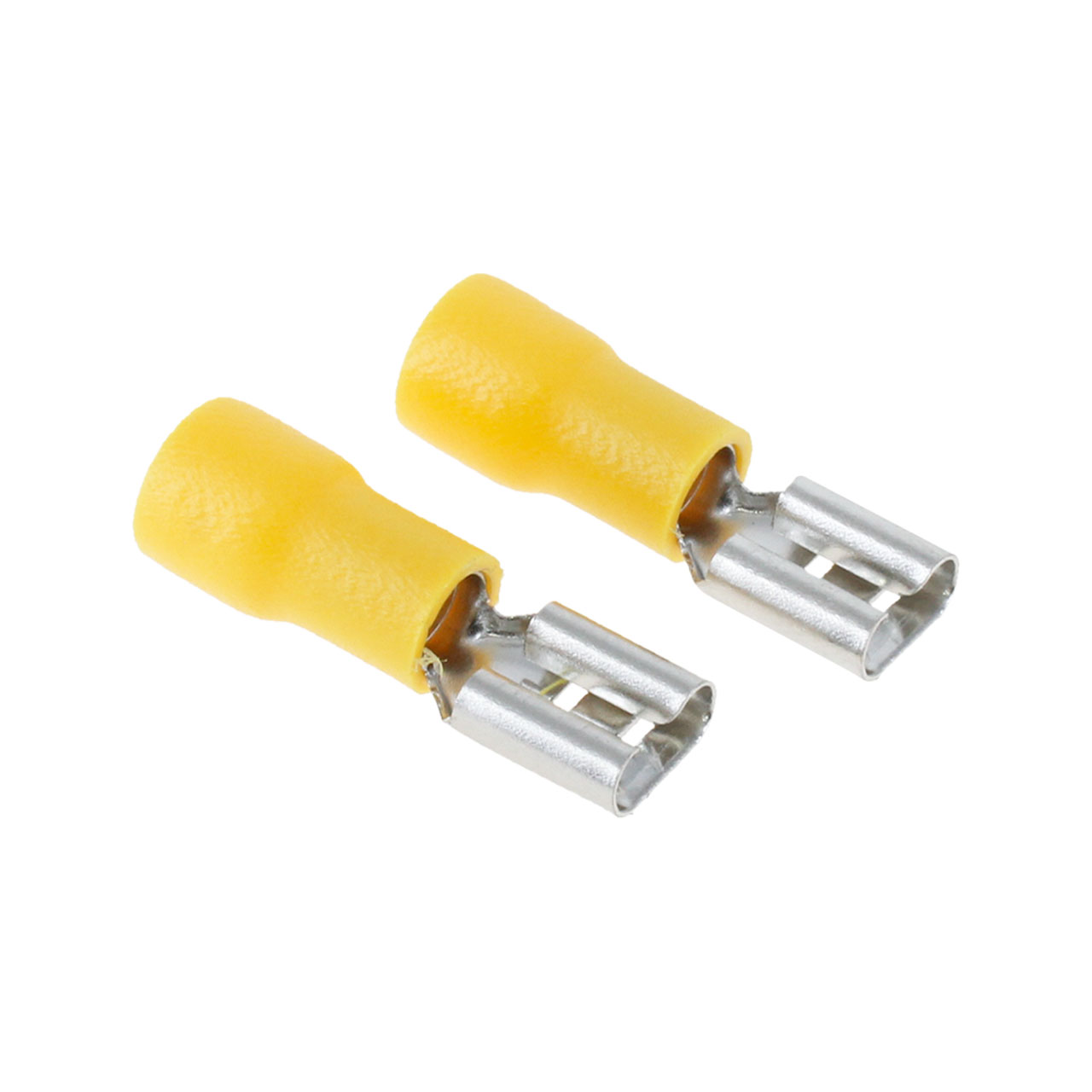 Paquete 100 Terminales Instalacion Enchufe Hembra Aislada