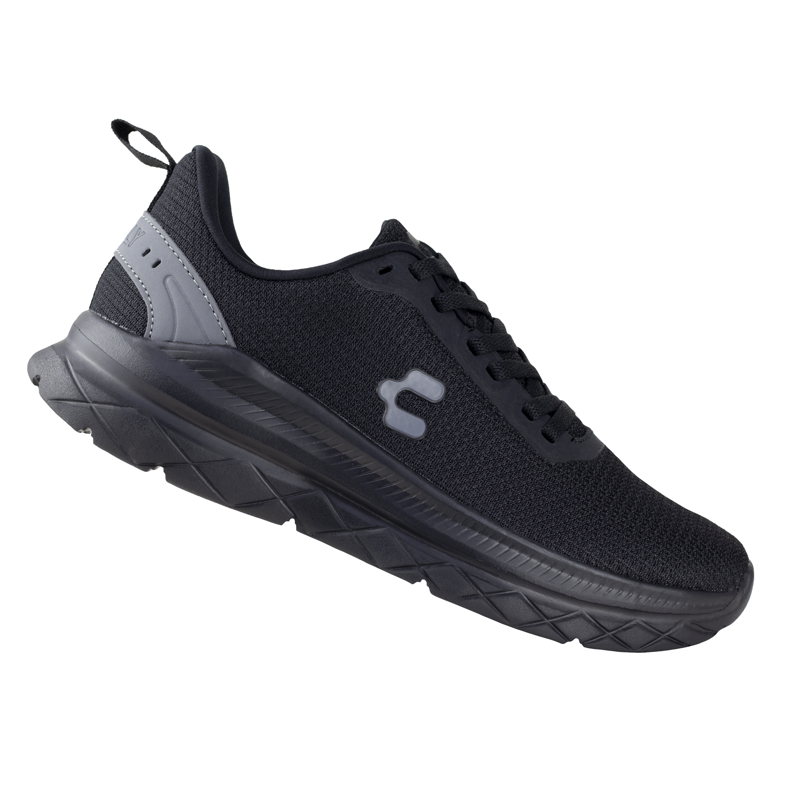 Tenis Running Negro Charly Hombre 1086445 Suela Eva Trotar