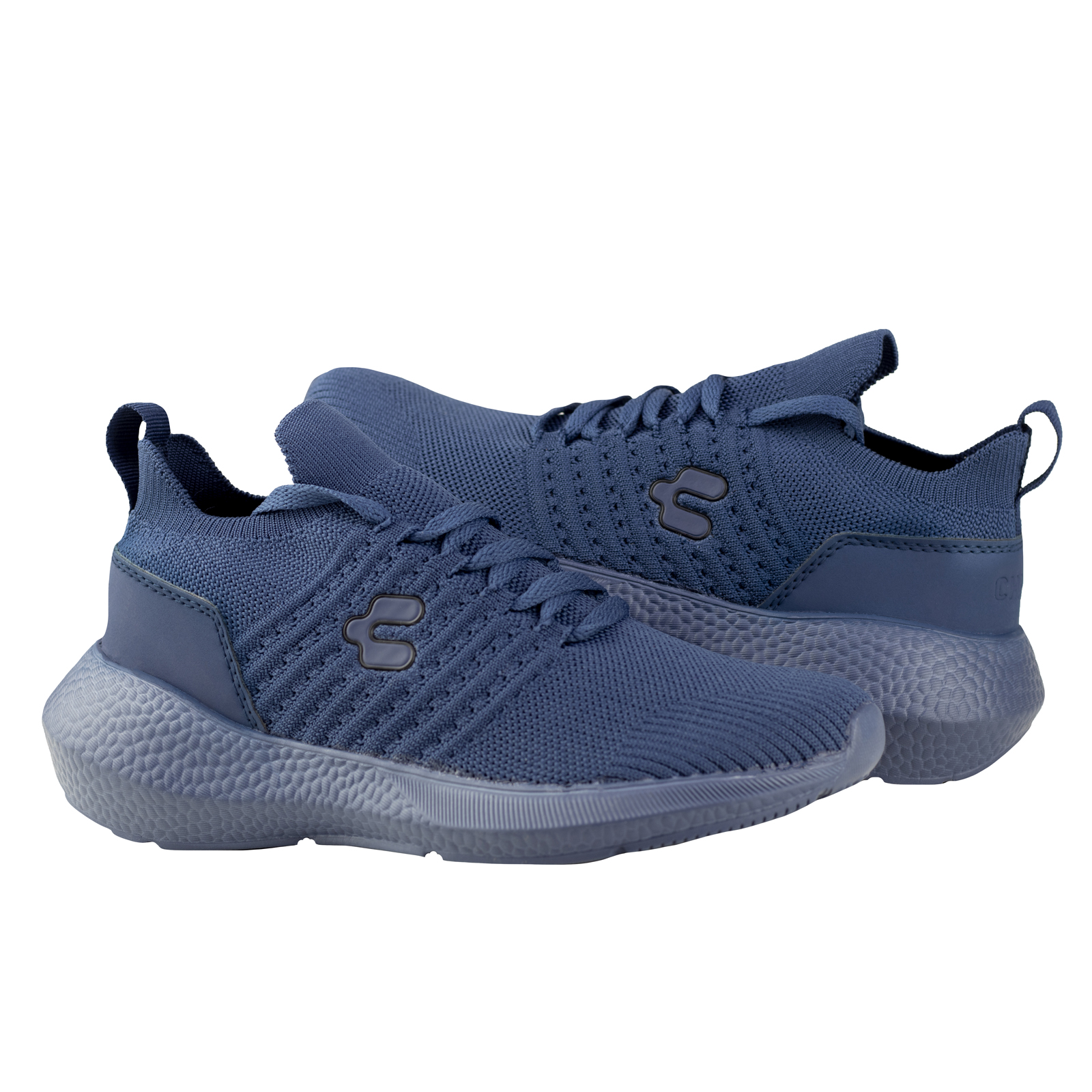 Tenis Charly Azul Running Hombre Tejido Sport 1059306 Azul