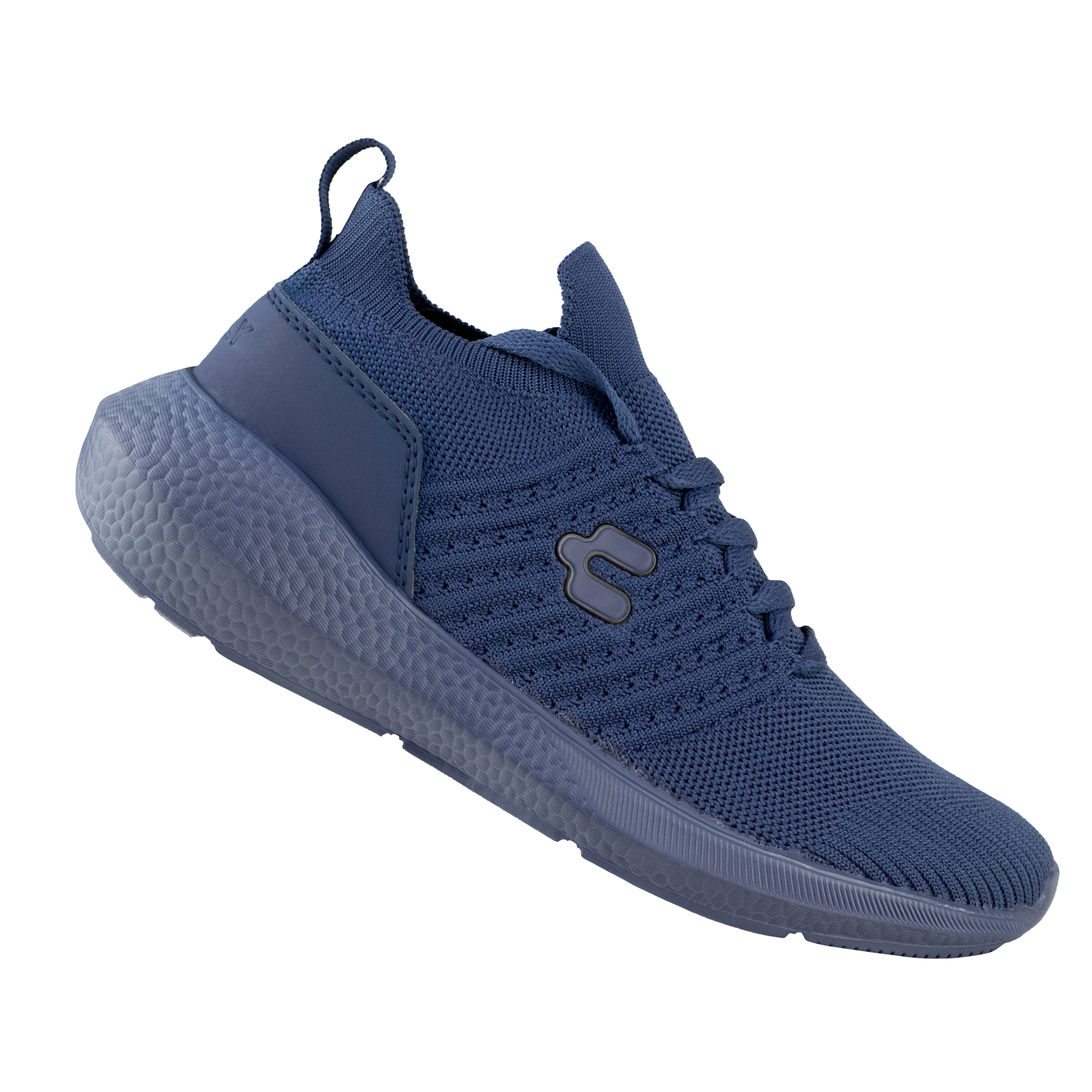 Tenis Charly Azul Running Hombre Tejido Sport 1059306 Azul