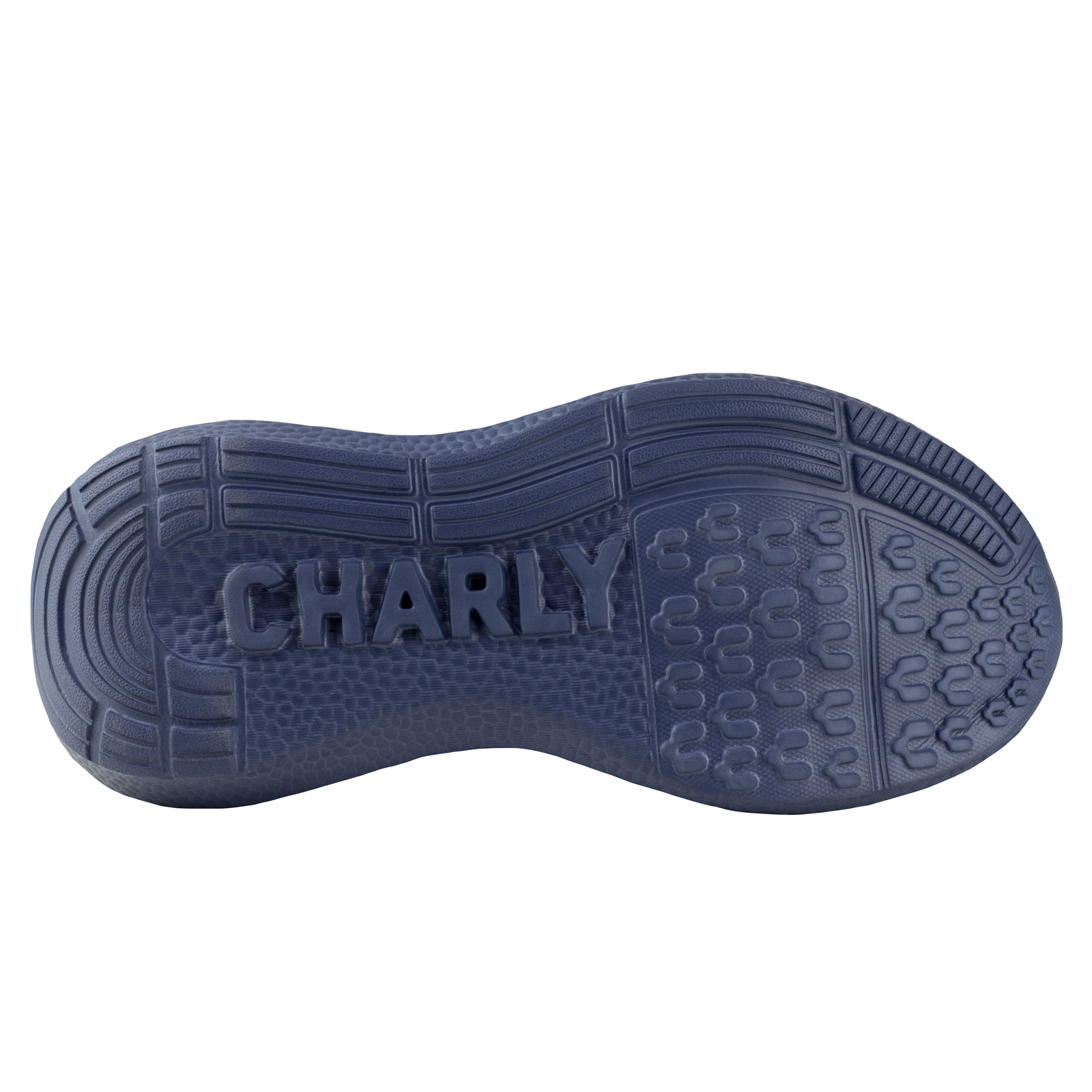 Tenis Charly Azul Running Hombre Tejido Sport 1059306 Azul