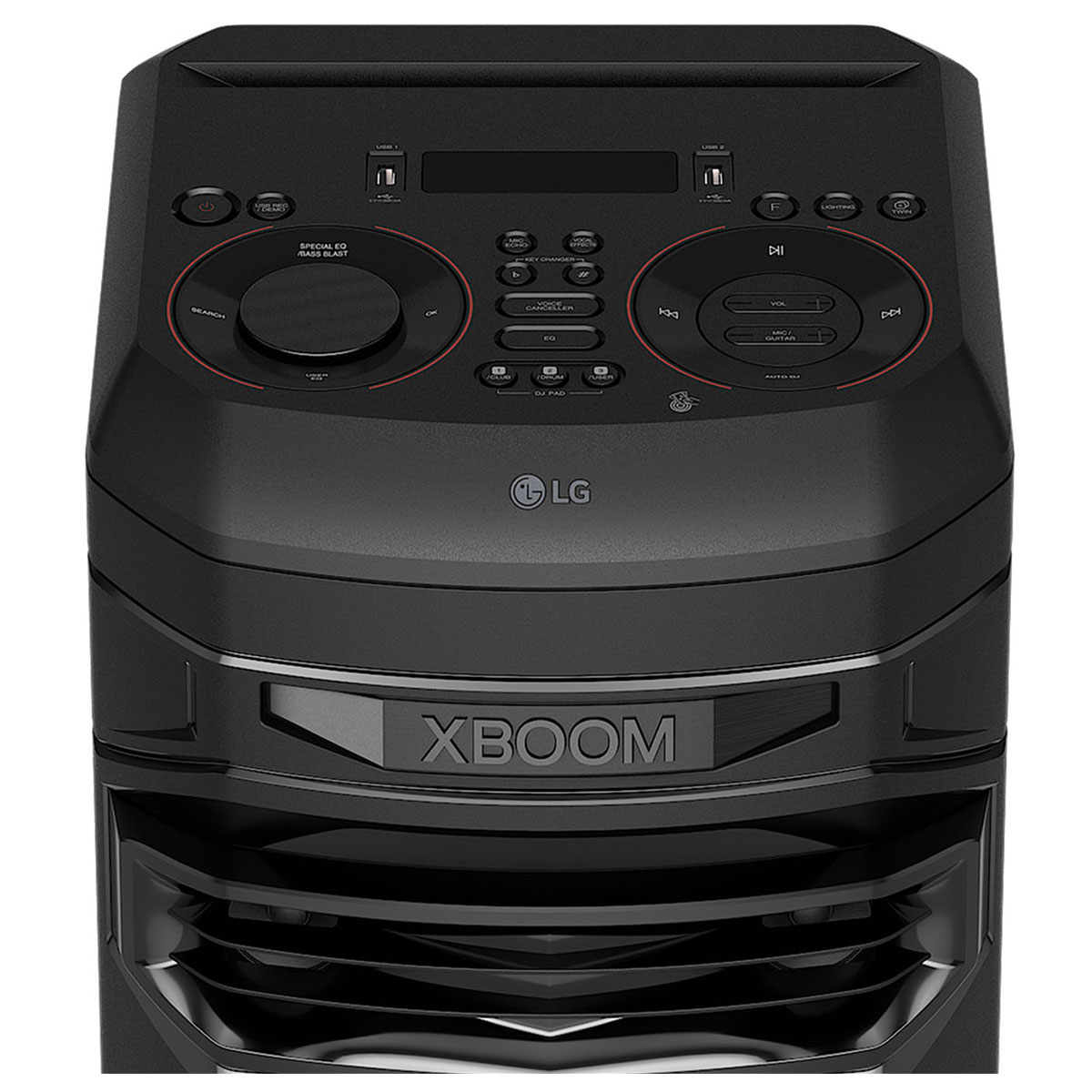 Torre de sonido Super Bass Bost LG XBOOM RNC7 Bluetooth y 5 Bocinas de 3 vías