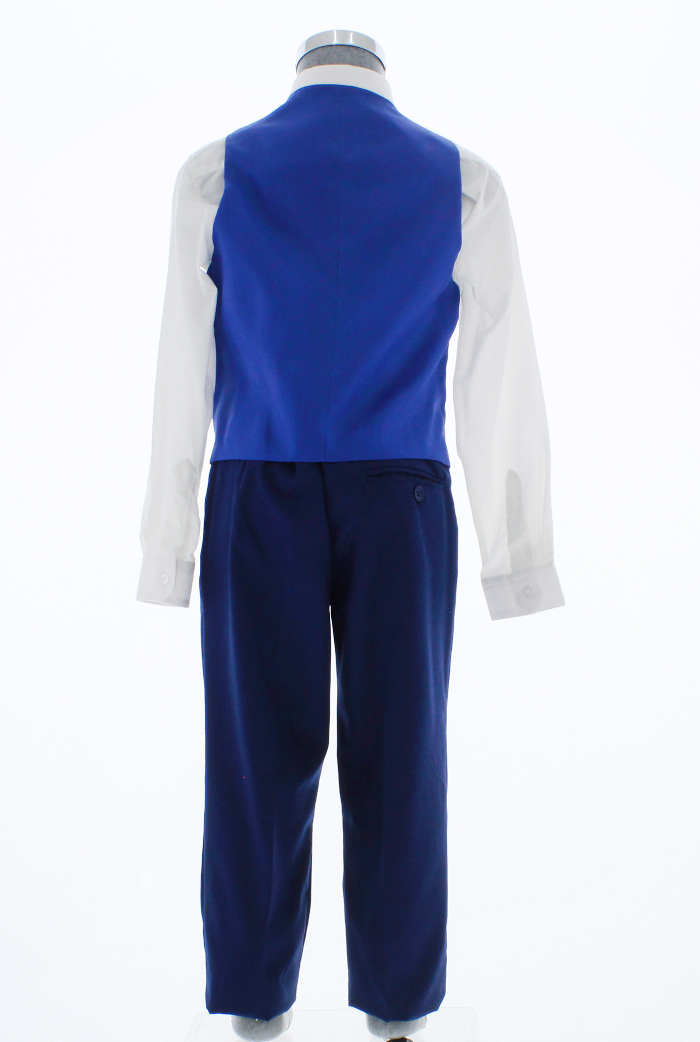 Traje de Niño Tres Piezas Color Azul 2 a 18 Años.