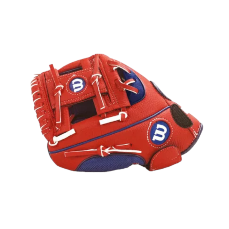 Guante de Beisbol Wilson A200 10in Rojo Azul Zurdo