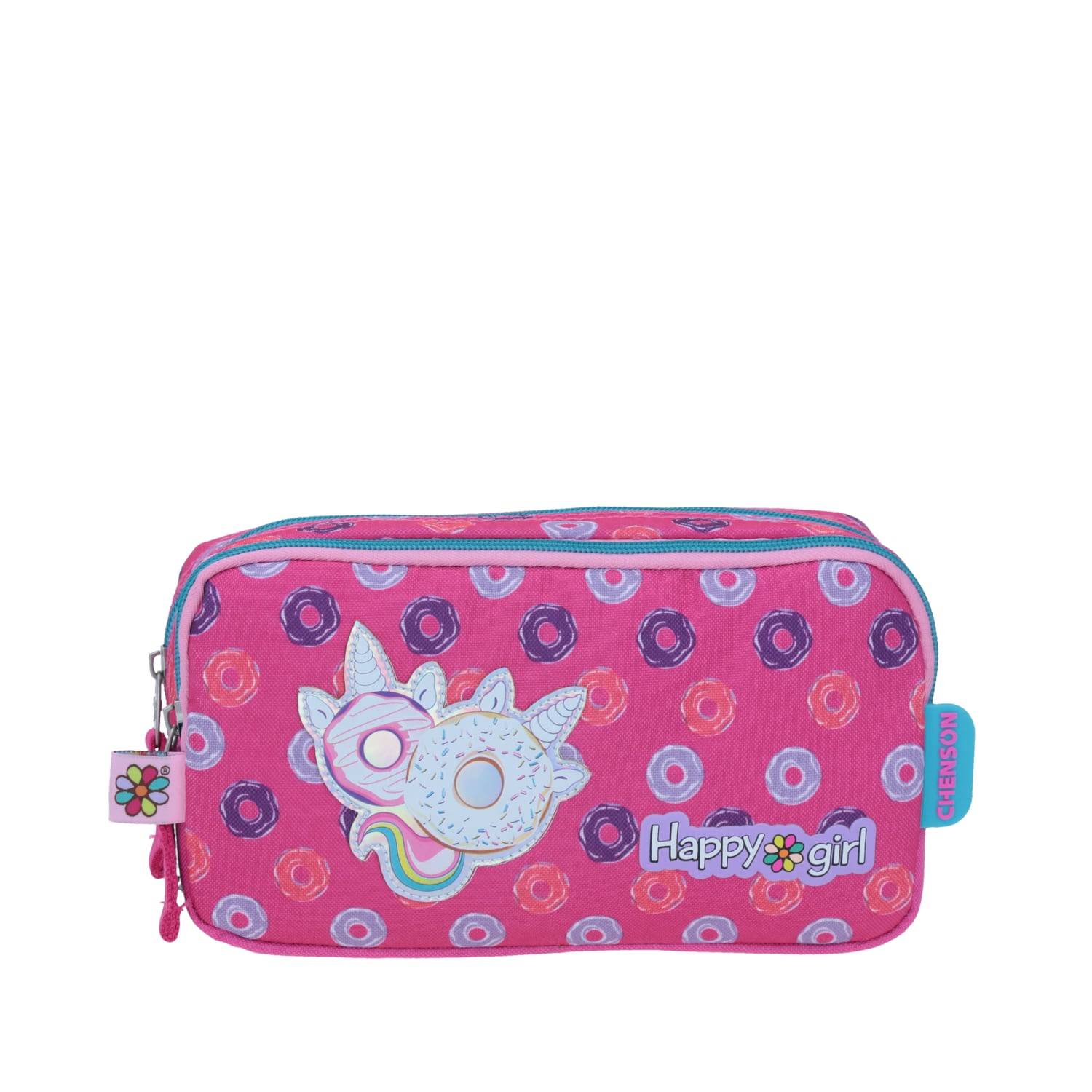 Lapicera Chenson Doble Cierre Happy Girl dona unicornio HG64399-P