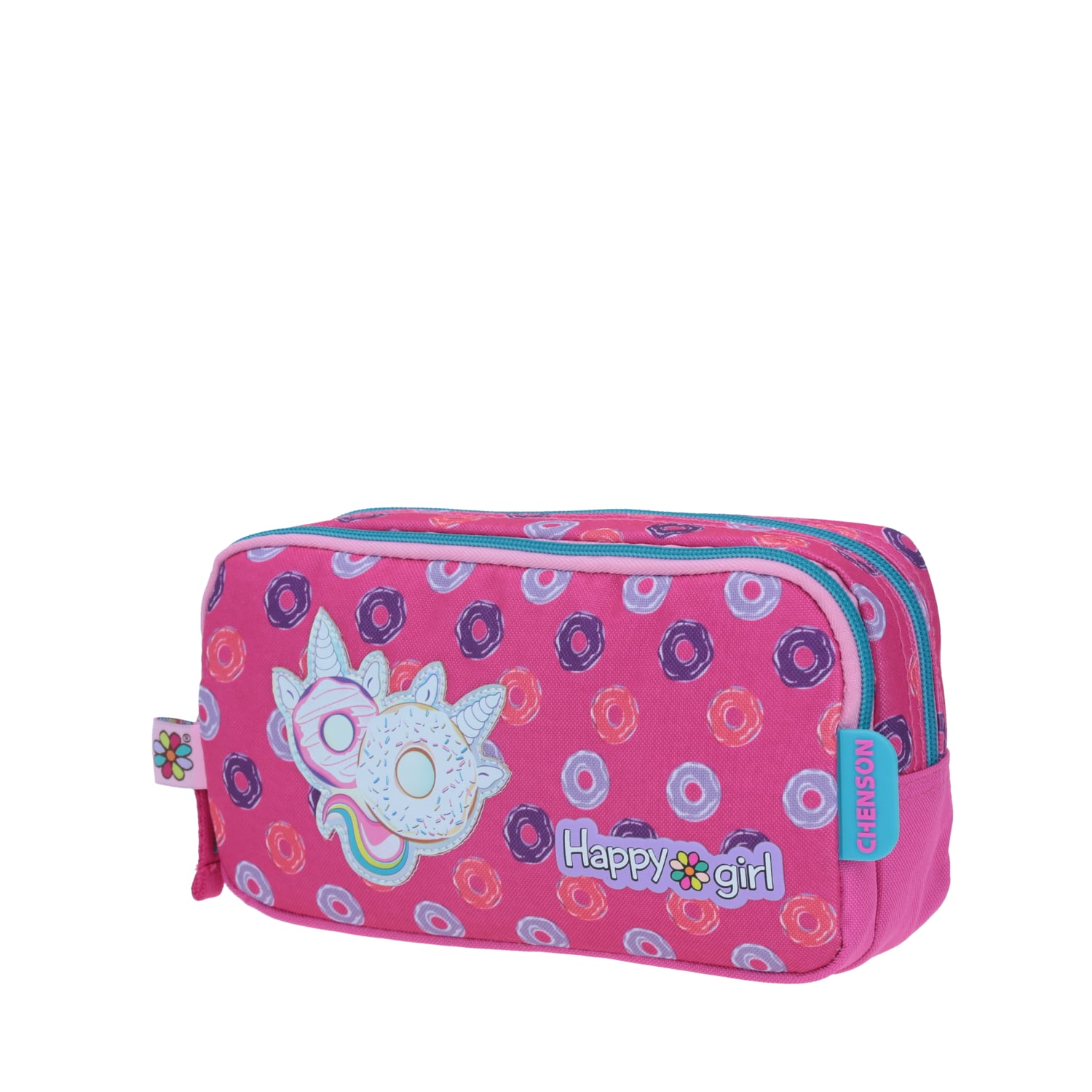 Lapicera Chenson Doble Cierre Happy Girl dona unicornio HG64399-P
