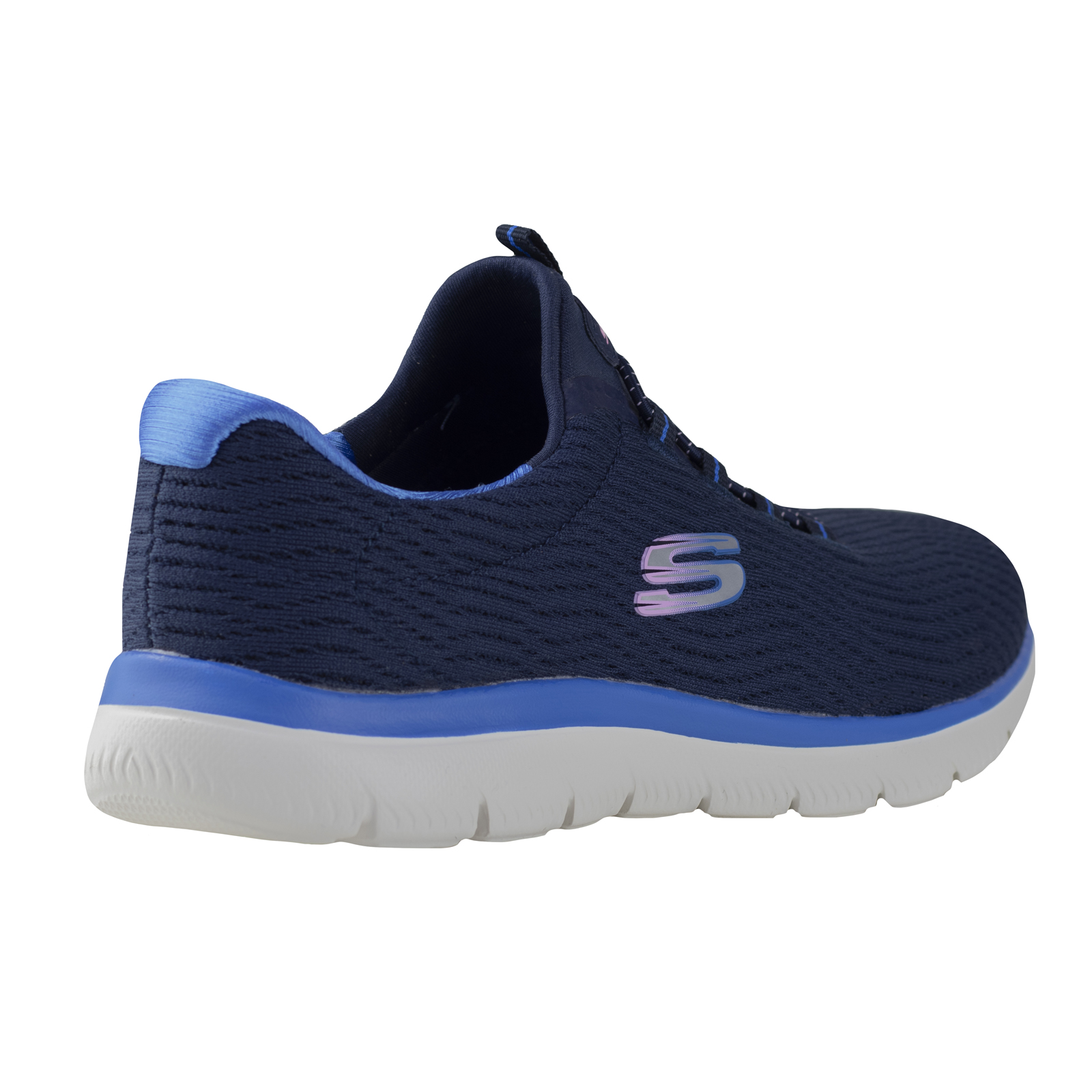 Tenis Skechers Original Mujer Memory Foam 149538 Marino Azul