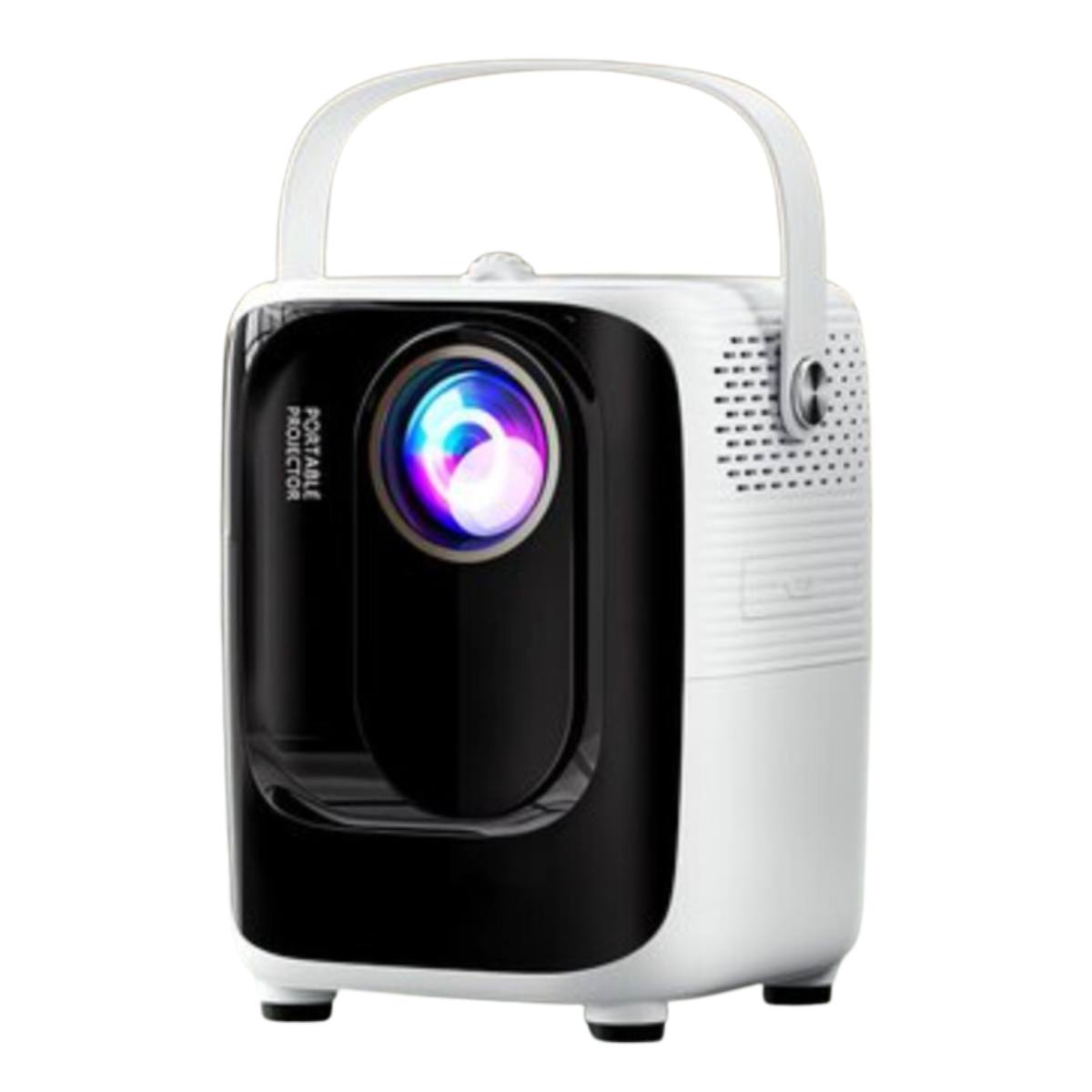 Proyector S10 color Blanco 5G Bluetooth Android Proyecta hasta 120 ''.