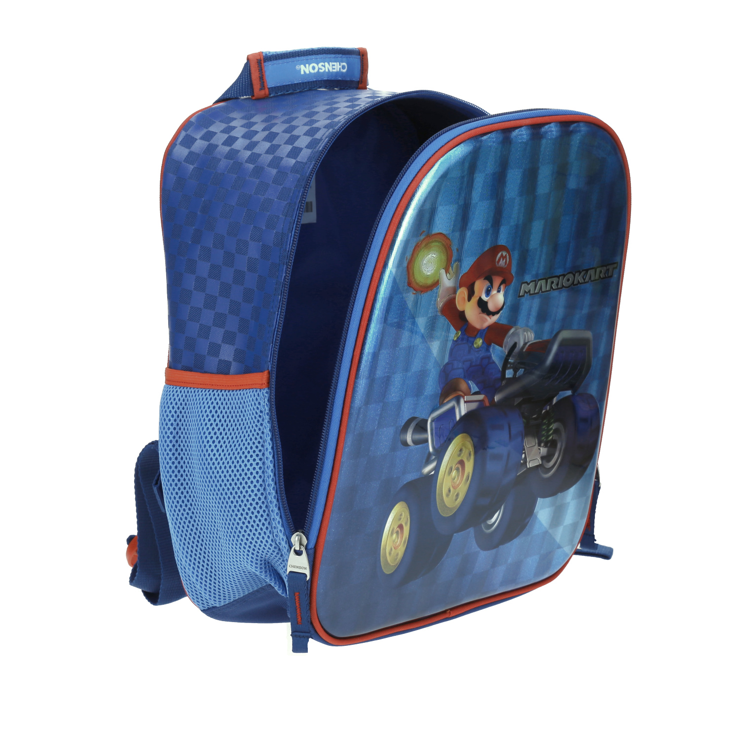 Mochila Chica Preescolar Kinder Chenson Mario Bros Kart Mb65724-9 Coleccion Markt
