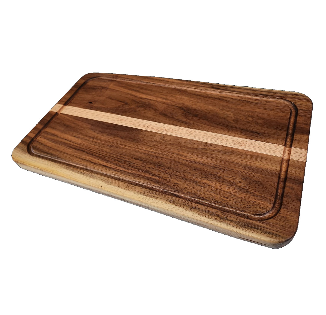 Tablita rectangular de madera maciza modelo Lieksa.