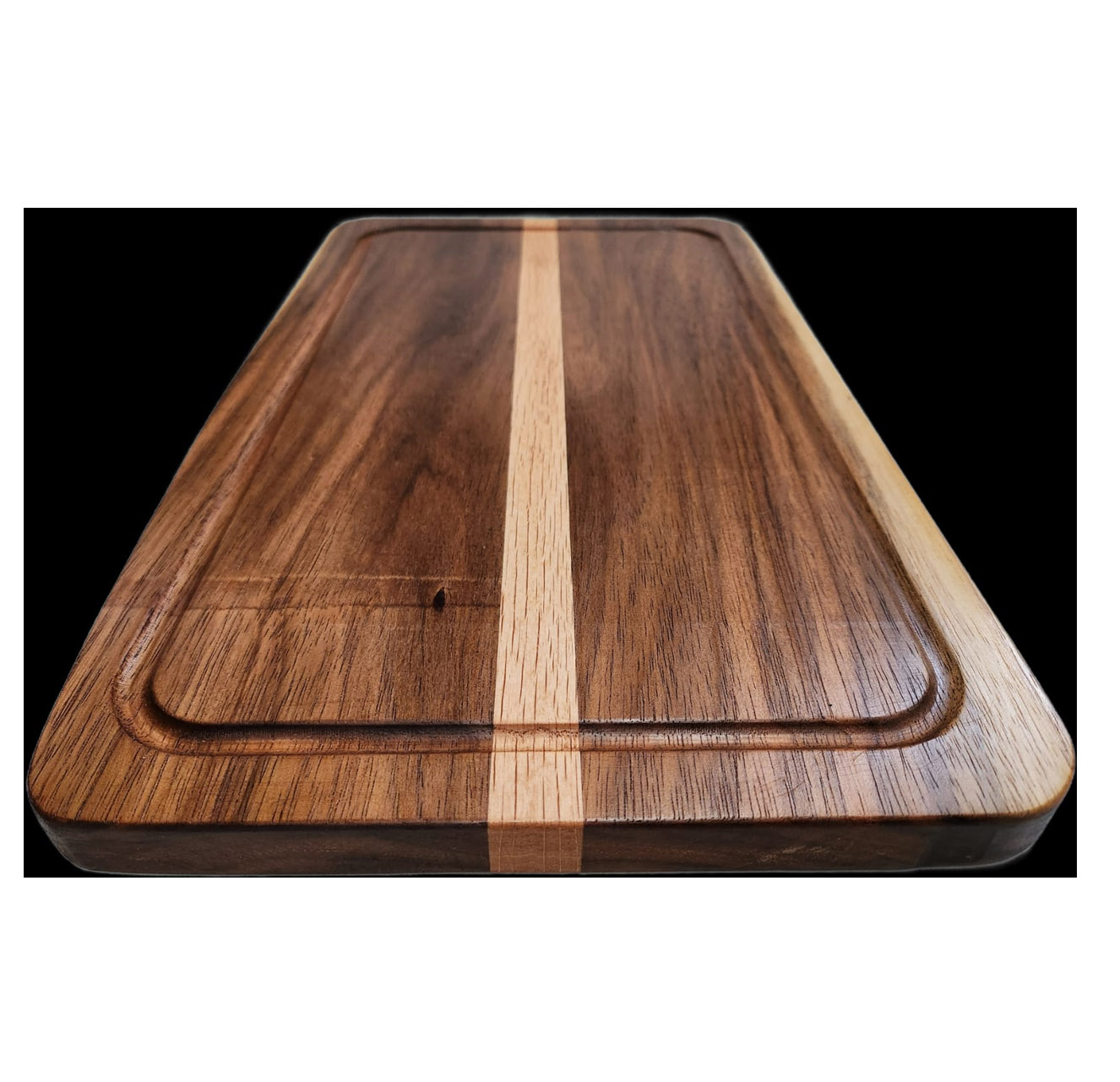 Tablita rectangular de madera maciza modelo Lieksa.
