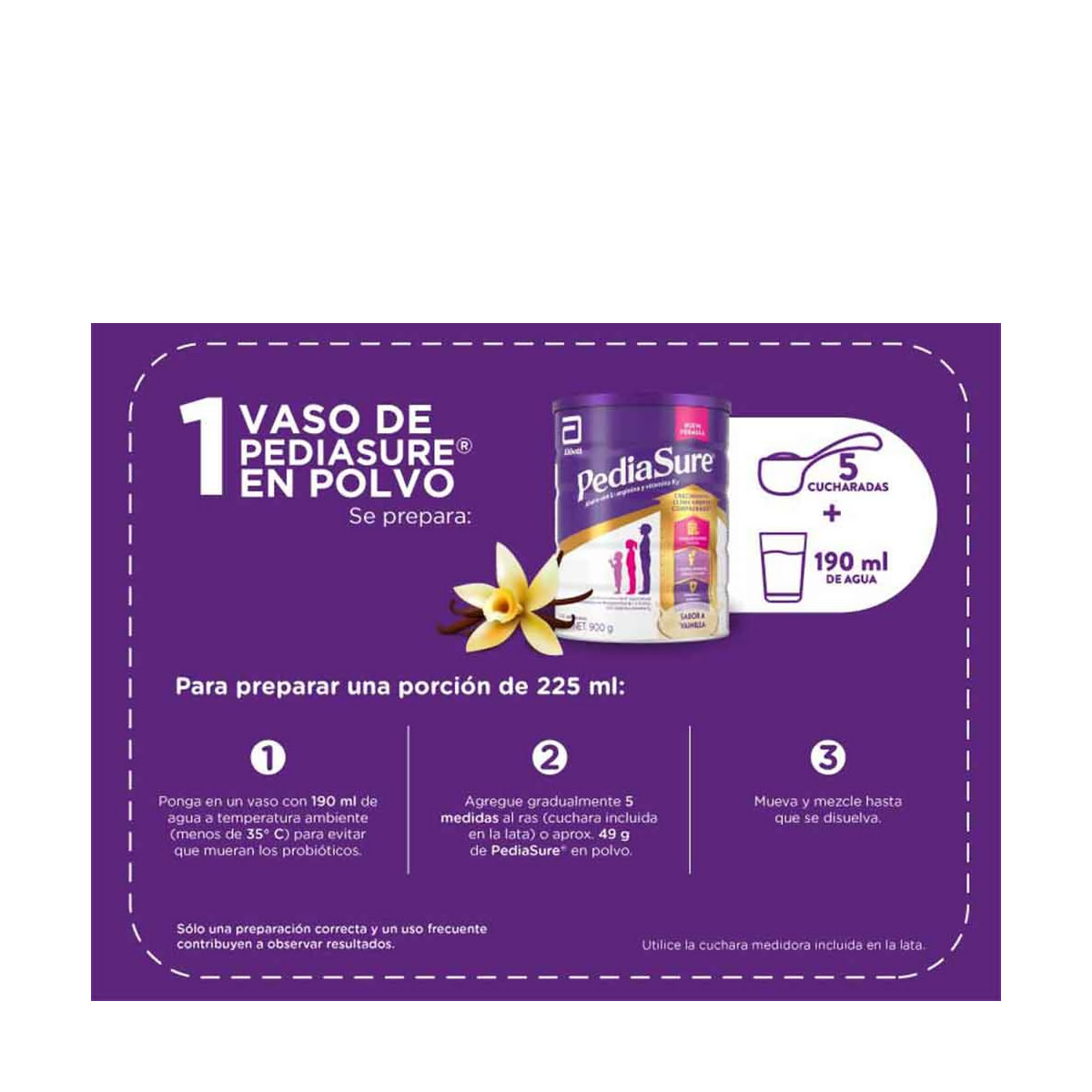 Suplemento Alimenticio De Niños Vainilla 1.6Kg Pediasure CST