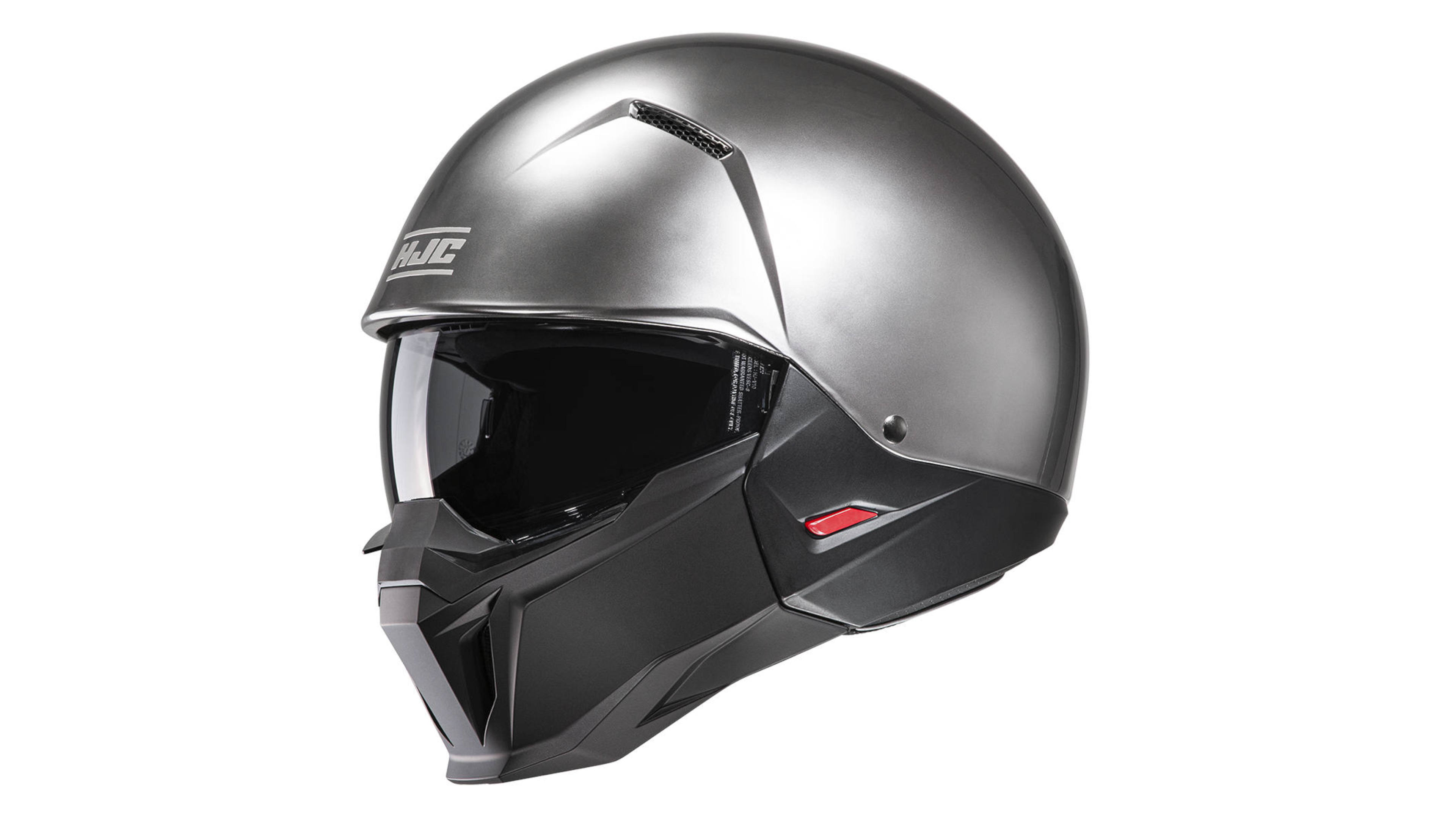 CASCO HJC I20 HYPER SILVER MODULAR PARA MOTO CERTIFICADO ECE R22-06
