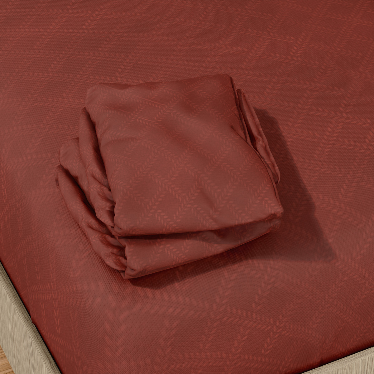 Juego De Sabanas King Size 4 Piezas Lisas con Relieve De Microfibra De Poliester Diseño Elegante Amplias