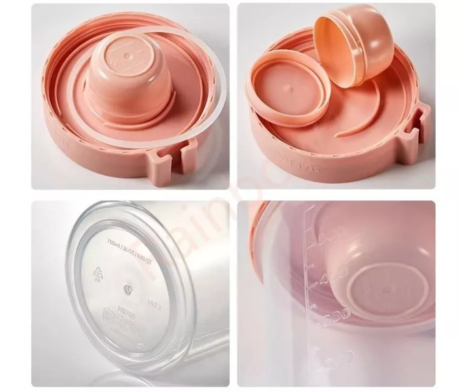 Contenedor Hermético para almacenar alimentos.