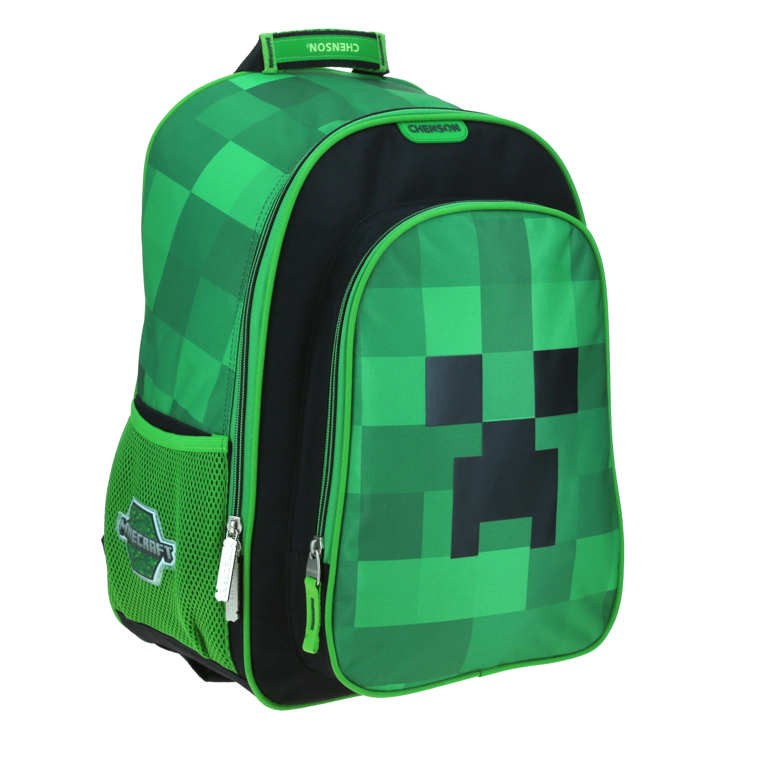 Mochila Escolar Grande Chenson Minecraft MC65651-G Carg