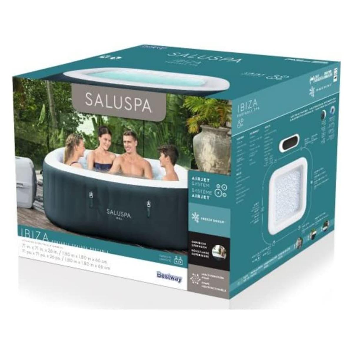 Sauna Spa Jauzzi Ibiza Airjet Bestway