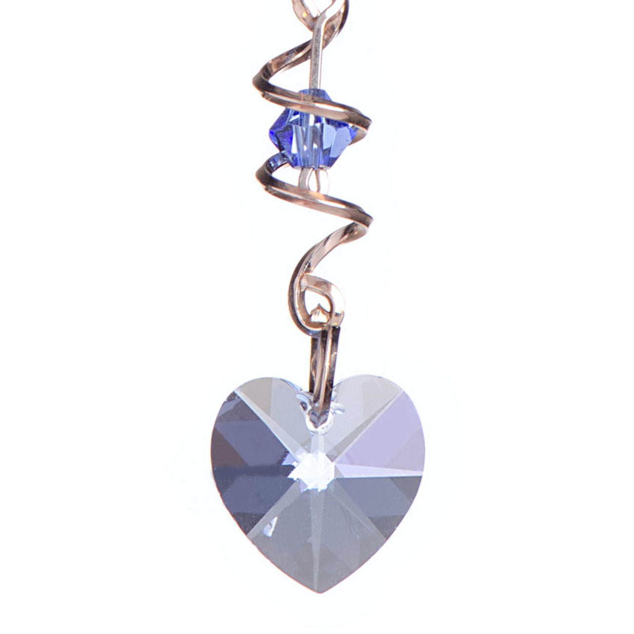 Aretes con Cristal Swarovski en Aleacion con Oro 18k Jands