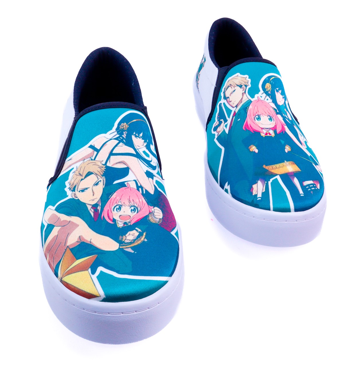 Tenis Niño Spy X Family Anime Anya Yor Loid 430-vsf Verde.