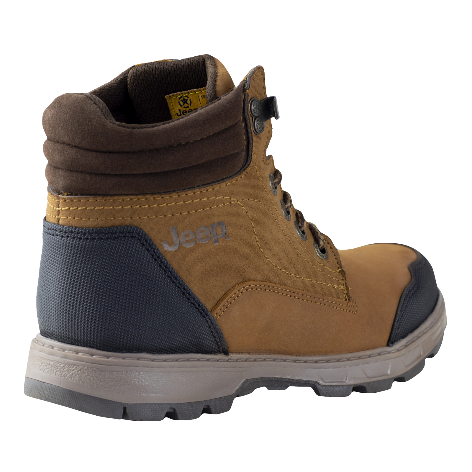 Botas Hombre Jeep Urbanas 16503 Nobuck Bronce Diseño Outdoor