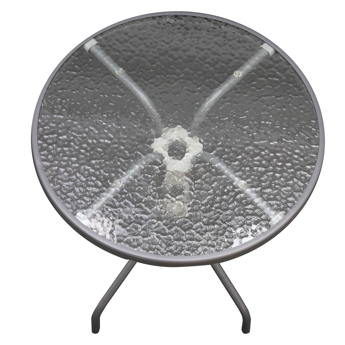 Set Jardín Beirut (1mesa + 2 sillas) Auxiliares en color Gris.